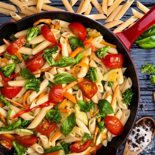  Veggie Pasta Primavera