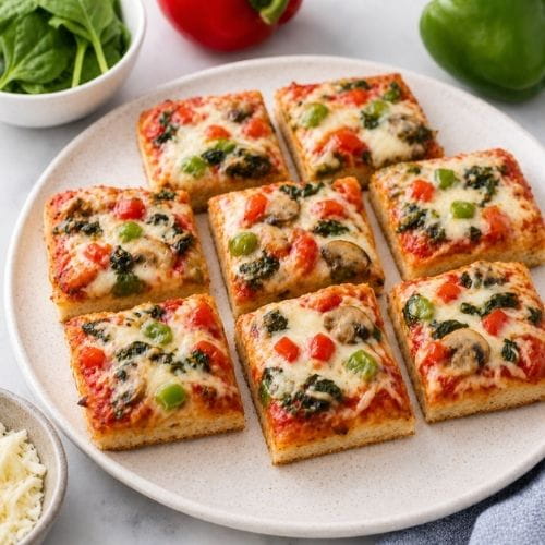 Veggie Pizza Squares