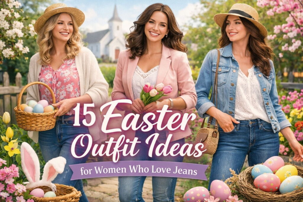 Easter Outfit Ideas for Women Who Love Jeans