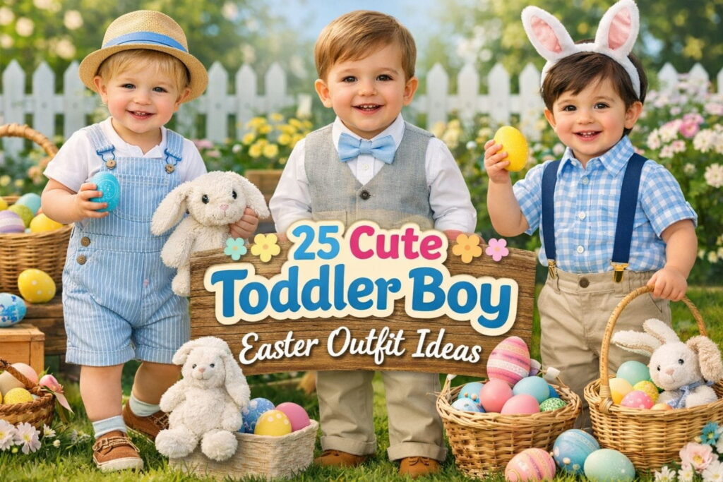 Cute Toddler Boy Easter Outfit Ideas