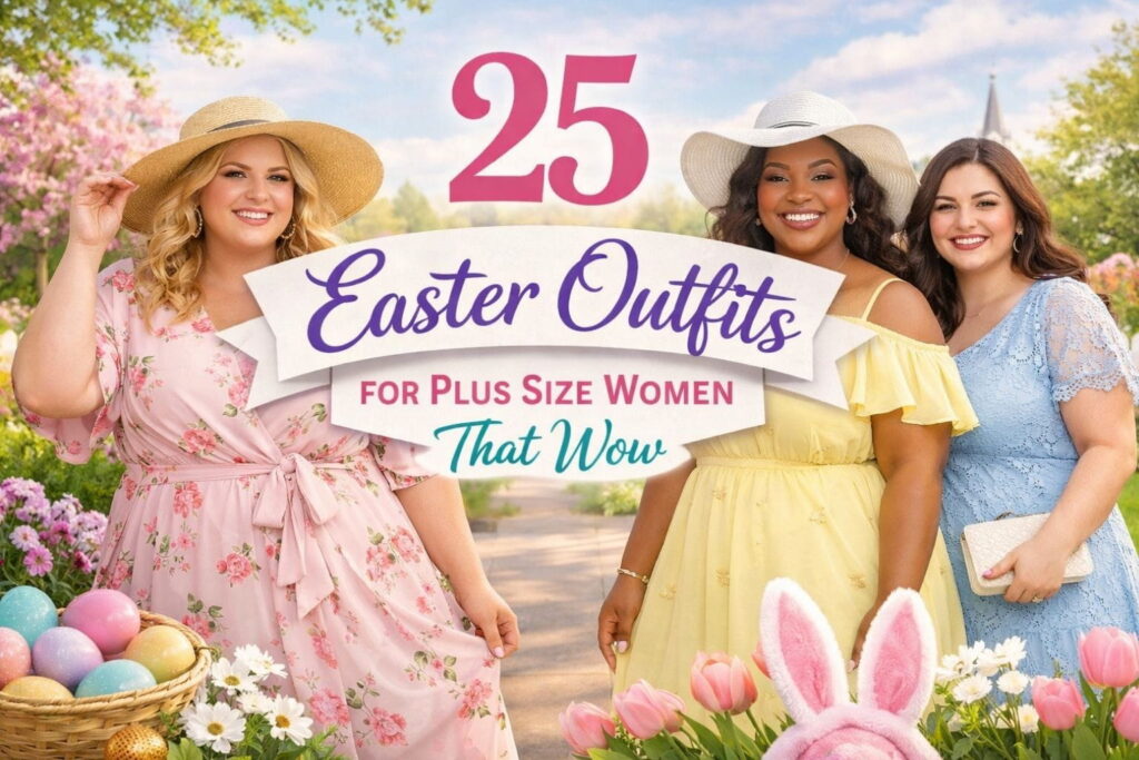 Easter Outfits for Plus-Size Women That Wow