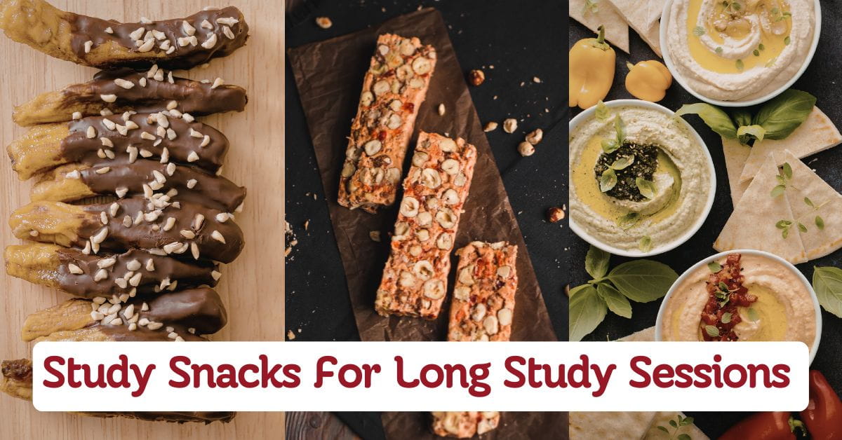 Easy Study Snacks For Long Study Sessions