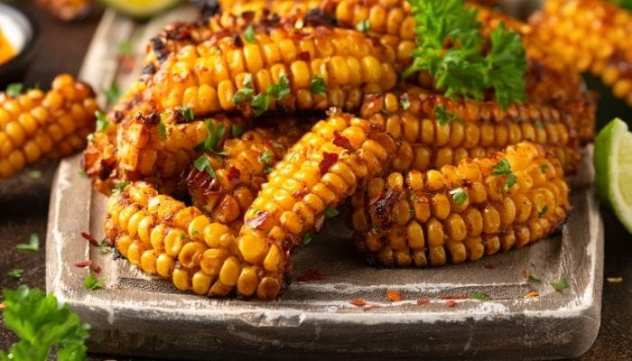 Air Fryer Corn Ribs