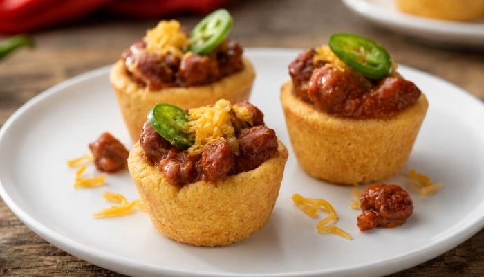 Chili Cornbread Muffins