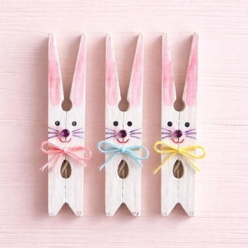Clothespin Bunnies
