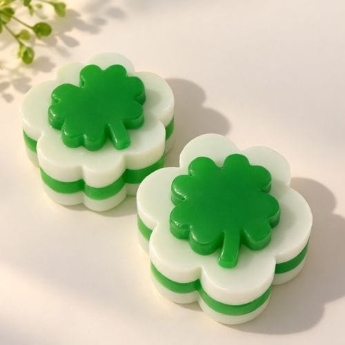 Clover-Shaped Soap Bars
