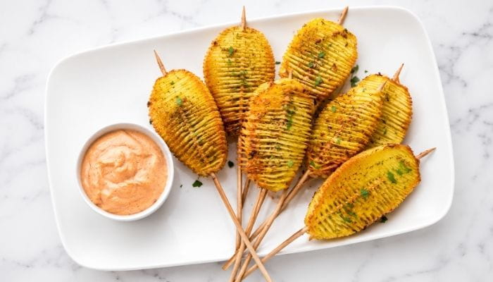Crispy Accordion Potatoes