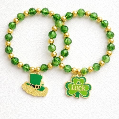 Green Beaded Bracelets