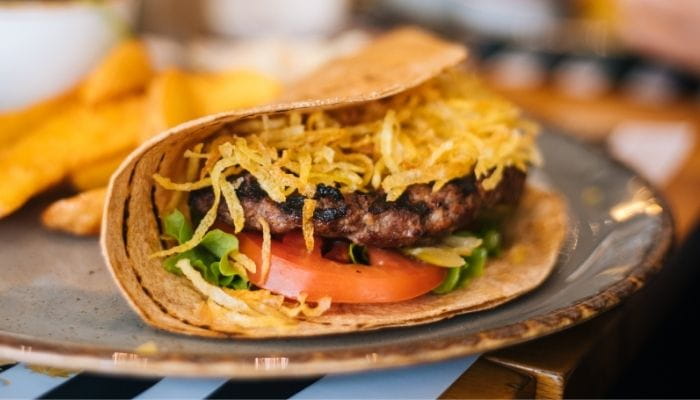 Grilled Taco Burger