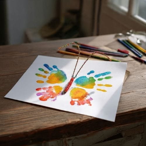 Handprint Butterflies