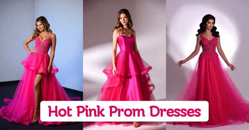 Hot Pink Prom Dresses That Stand Out