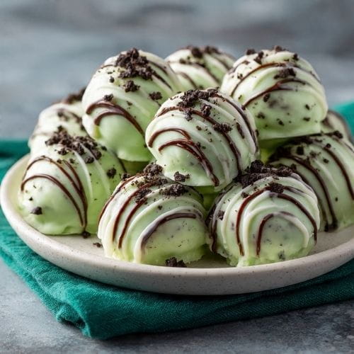 Mint Oreo Truffles
