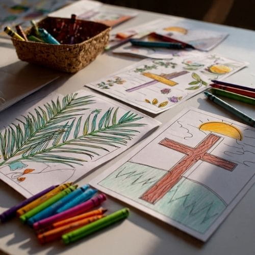 Palm Sunday Coloring Pages