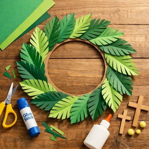 Palm Sunday Wreath Craft