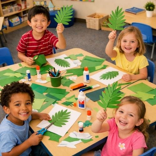 Paper Palm Branch Craft