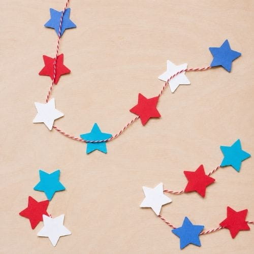 Paper Star Garland