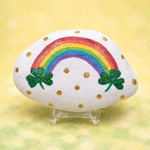 Rainbow Painted Rocks