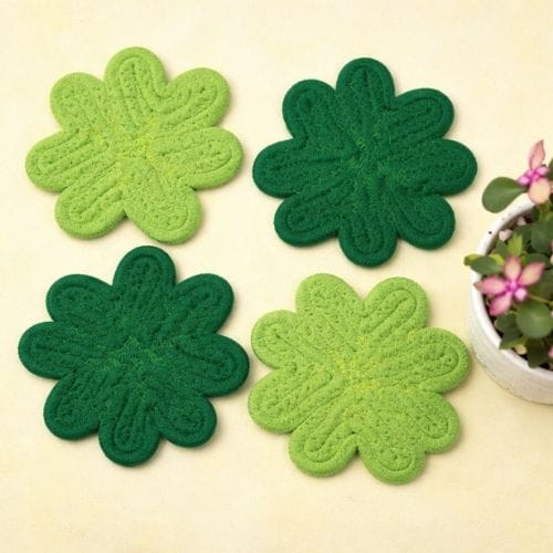 Shamrock Coasters