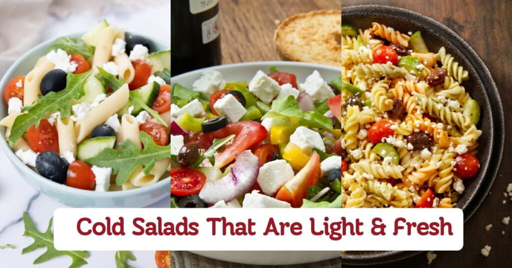 Cold Salads That Are Light, Fresh, and Tasty