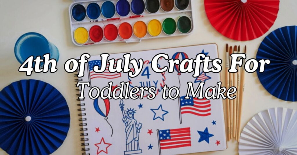 Easy 4th of July Crafts For Toddlers to Make