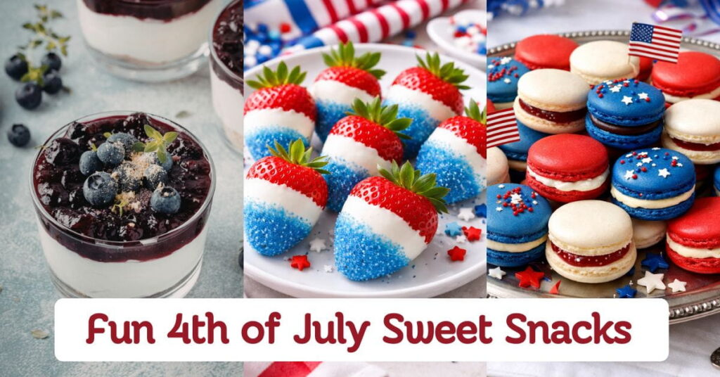 Fun 4th of July Sweet Snacks For Parties