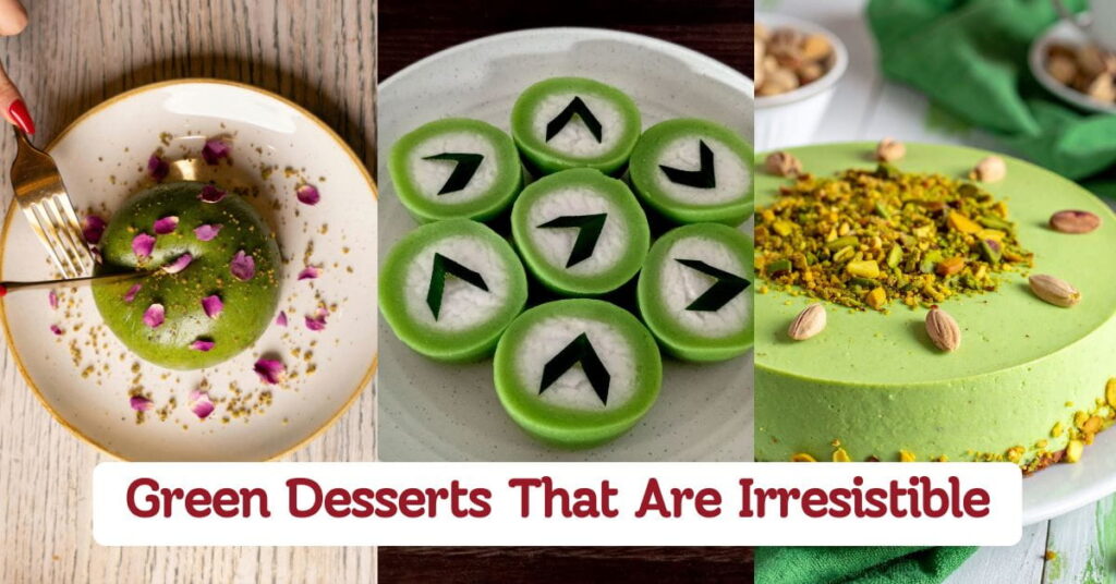 Green Desserts That Are Simply Irresistible
