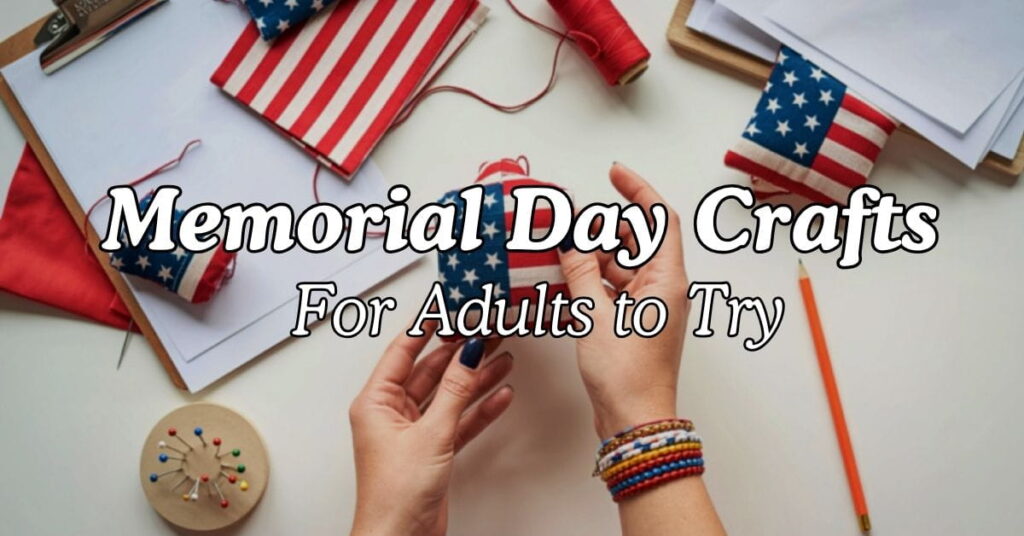 25 Memorial Day Crafts For Adults to Try