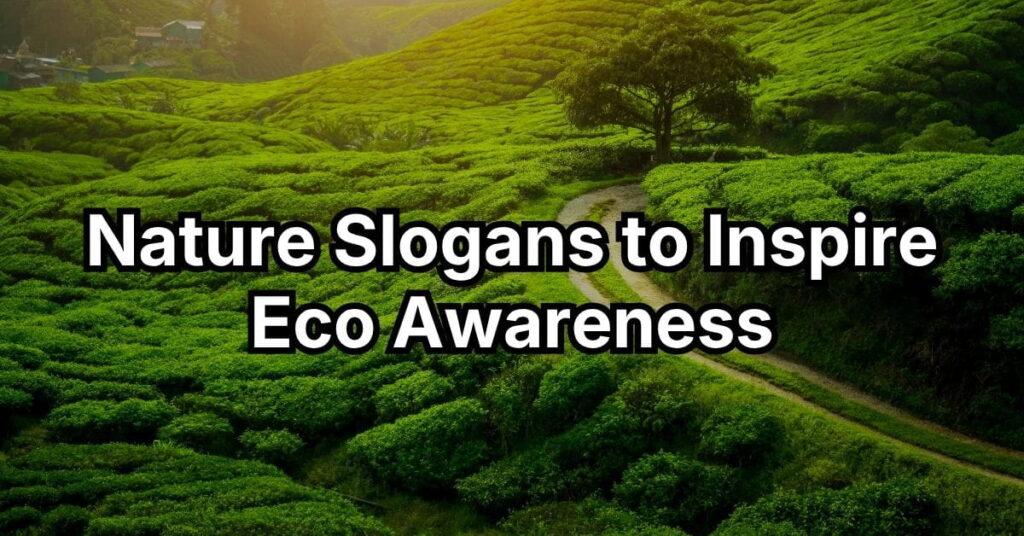Best Nature Slogans to Inspire Eco Awareness