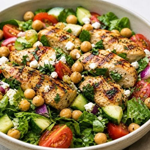 Chicken & Chickpea Power Salad