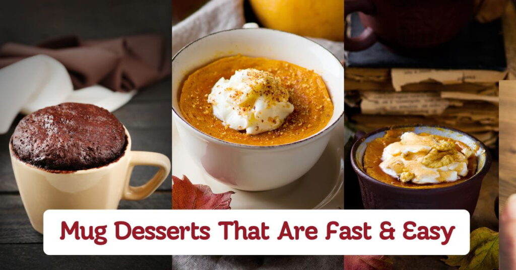 Mug Desserts That Are Fast and Easy