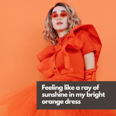 Orange Dress Quotes