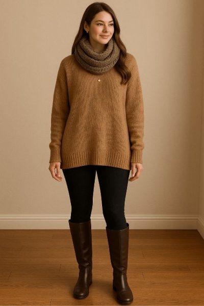 Oversized Sweater with Leggings