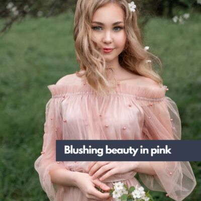 Pink Dress Captions For Instagram