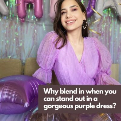 Purple Dress Quotes For Instagram