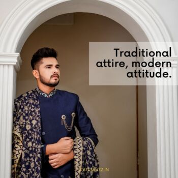 ethnic wear captions for men (1)