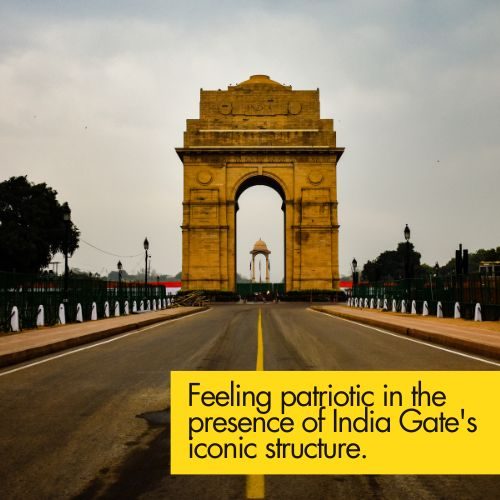 india gate captions