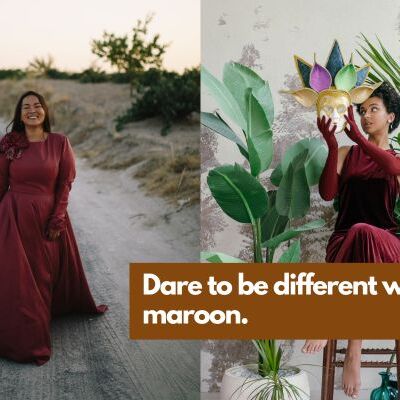 maroon dress captions (2)